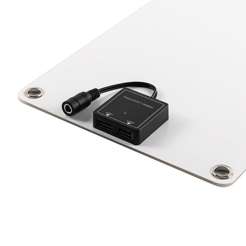 50W Solar Panel Kit DC 12V Dual USB 5V Portable Solar Charger Waterproof Panel Solar Cells Phone Power Bank + 10A-60A Controller