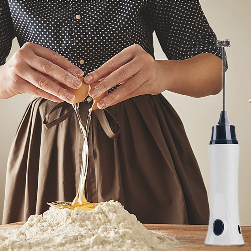 Mousseur à lait électrique automatique, machine à café en mousse pour lait d'œufs, outils de fouet à Cappuccino, cuisine Portable, chocolat, prise ue