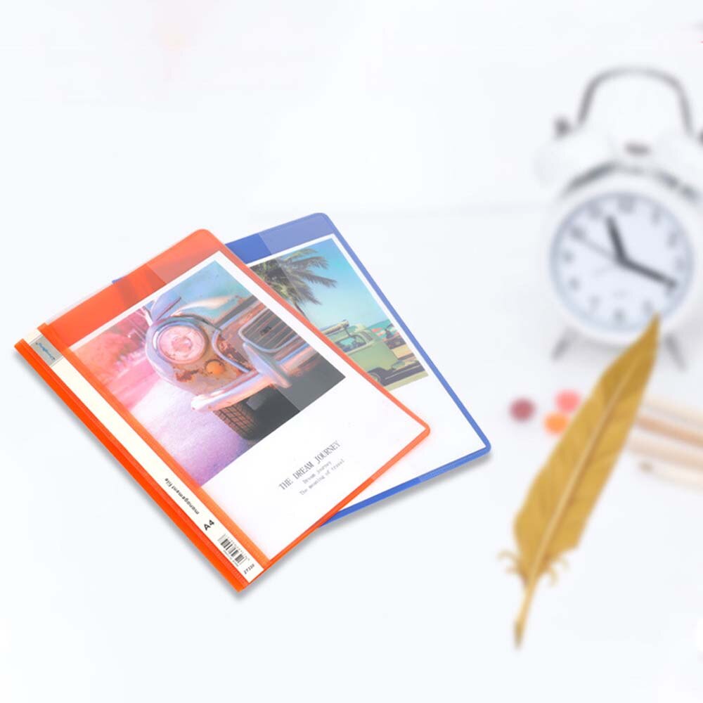 Documents Holder Strong Clear Cover A4 Presentation Project Files Hard PVC Document Binder Folder Multi-function Paper Organizer