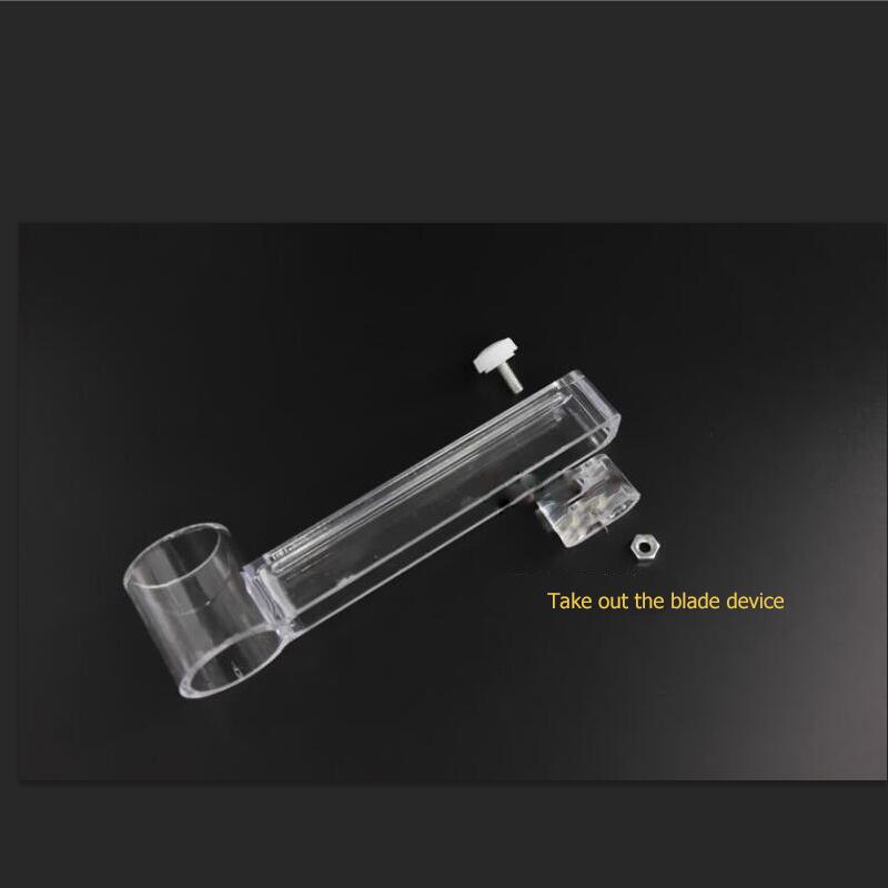 Regulowana średnica 86-210mm broszka akrylowa okrągła przecinarka fotografia reklama okrągły nóż okrągły gilotyna robić papieru