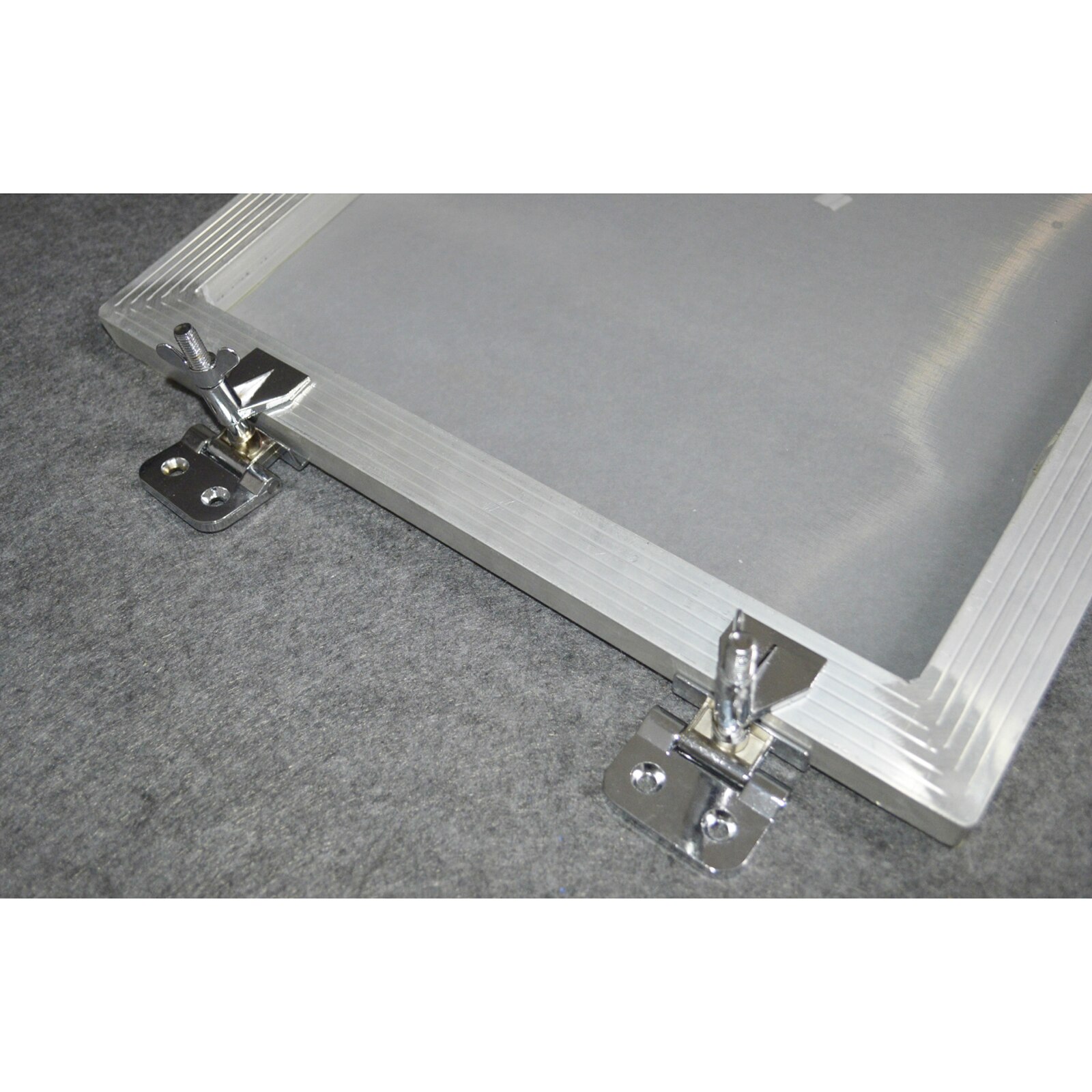 2 szt. Ramka ekranu zawias motylkowy zaciski sitodruk zacisk ze stopu cynku w/śrubin