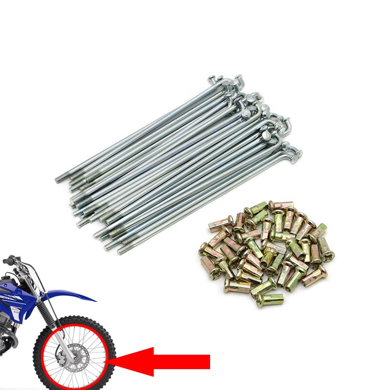 Achterwiel 16 inch 16 " spaaknippelset voor yamaha 2000- up ttr 125 ttr 125l rt100 vervangen 538-25304-10-00 / 1 b 2-f5304-10-00