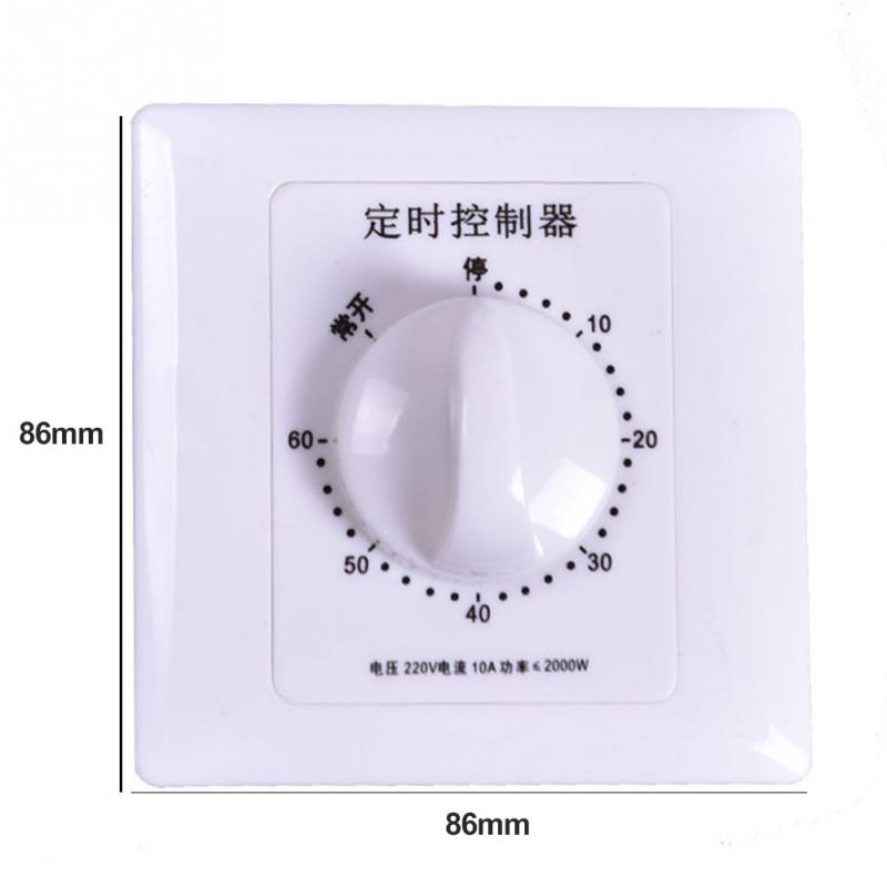 Mechanical Timer Swtich AC Intelligent Timer Switch Controller 15 30 60 120 Minutes Countdown Timing Switch controller