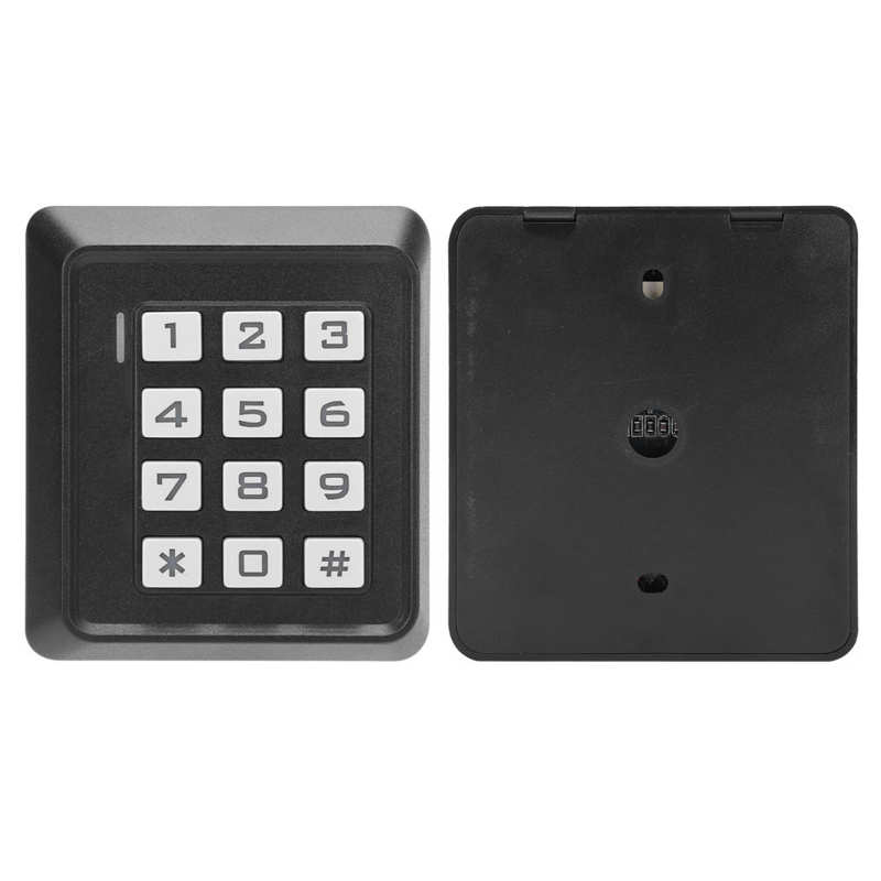 Access Control Keypad PIN Card Door Access Control Door Access Control Systerm for Wiegand26 with Backlit Keyboard Support for