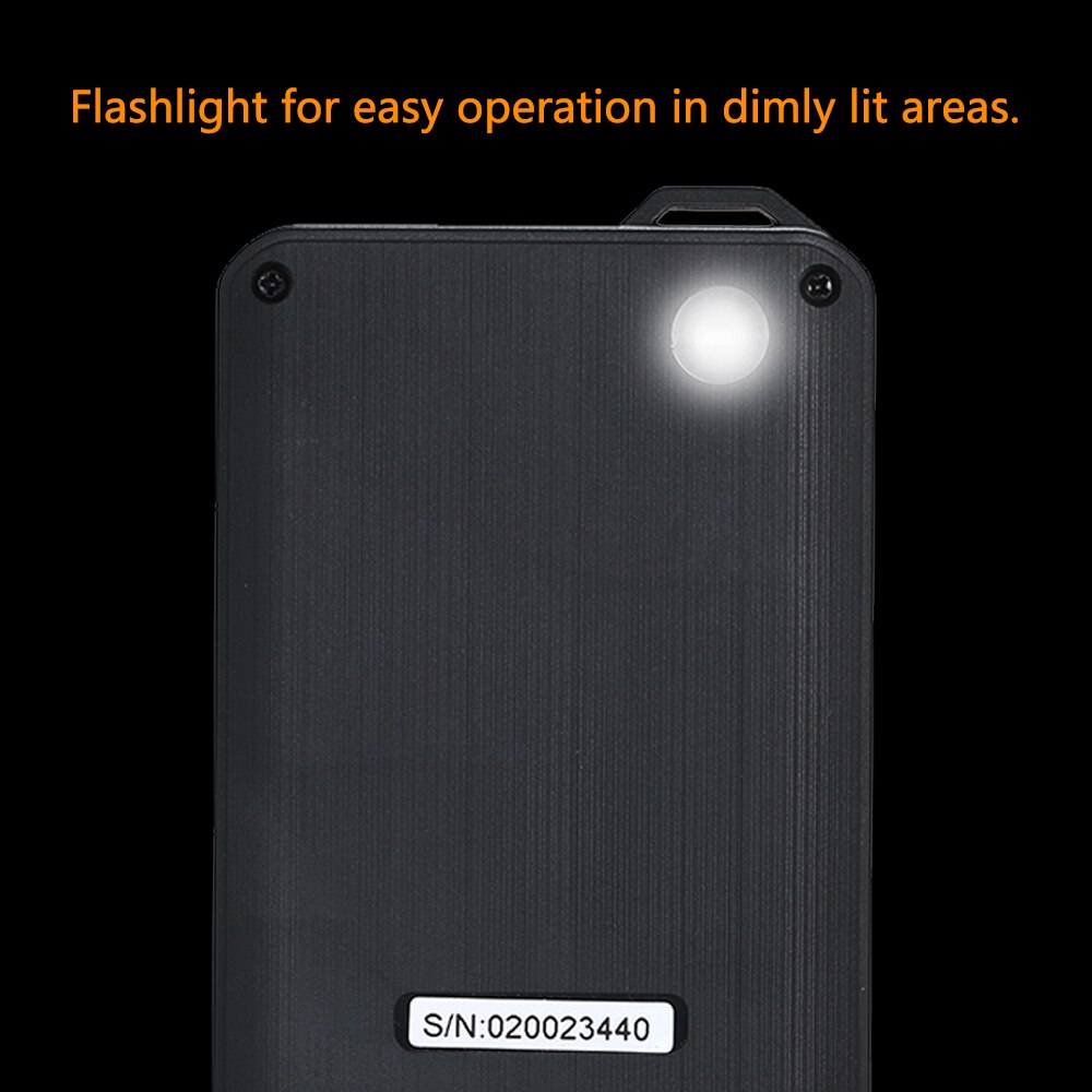 RICHMETERS 6000 Counts True-RMS Digital Multimeter Backlight Large Screen Voltage Temperature Measuring Meter with Flash Light