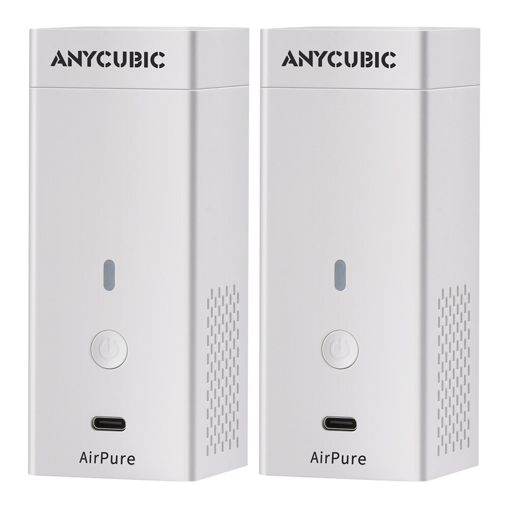 Anycubic airpure effektiv luftrening lågbrus usb laddat luftfilter för resin 3d skrivare för photon mono  x 4k m3 plus: Default Title
