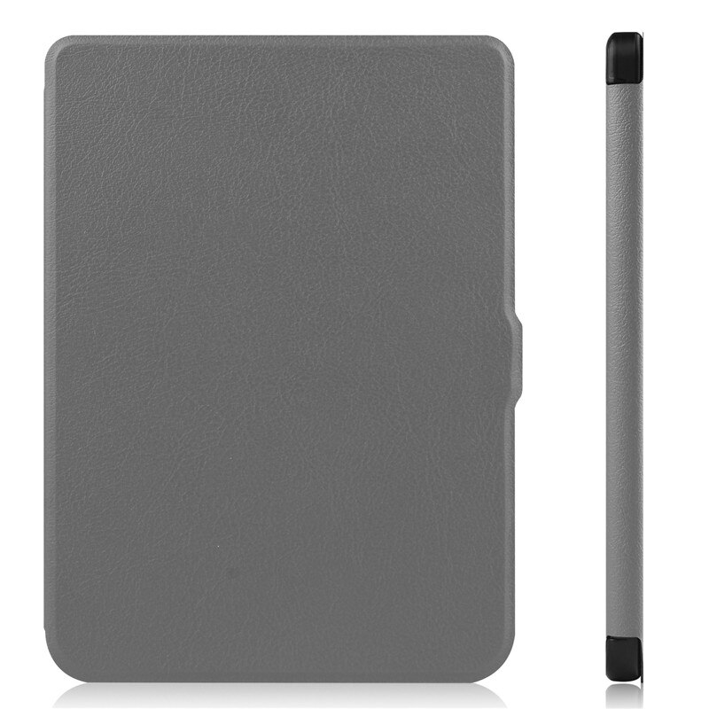 2020 nowe Ultra cienkie inteligentne etui do Kobo Nia PU skórzane etui eBooks pokrowiec ochronny do etui Kobo Nia Funda Capa: gray