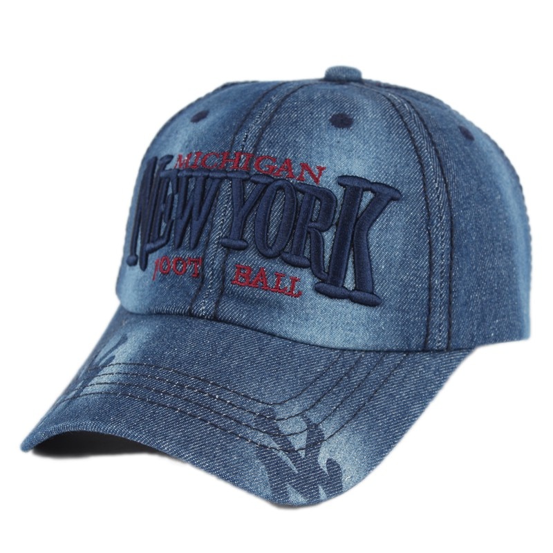 product Vrouwen Baseball cap YORK Brief borduren Hip Hop cap Outdoor zonnebrandcrème hoed Snapback cap