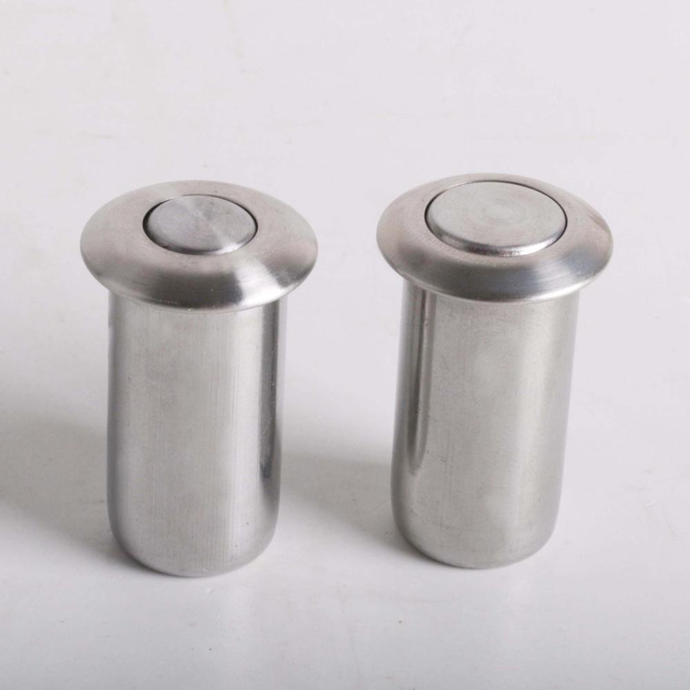 1PC Invisible Door Latch Concealed Latch For Stainless Steel Door With Accessories