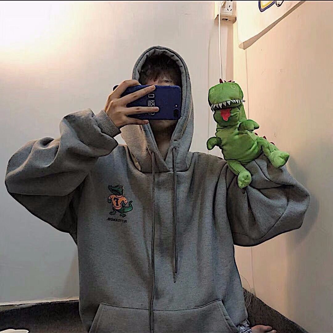 Hoodies heren grappig bedrukt winter verdikking capuchon koppels chic casual heren pullover dagelijks all-match oversize 2xl streetwear