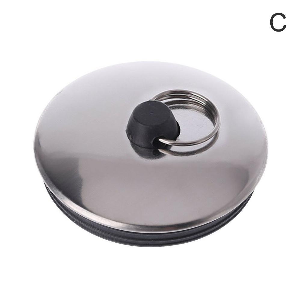 1 Pcs Kitchen Drain Plug Wash Basin Bathtub Sink Rubber Bathroom Water Plug Water Blocking Plug I8B8 Plug Rubber Drain Sink P7L1: L