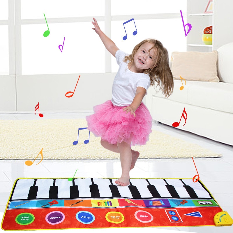 4 Stijlen Musical Mat Met Animal Voice Baby Piano Spelen Tapijt Muziek Game Instrument Speelgoed Vroege Educatief Speelgoed Voor Kinderen