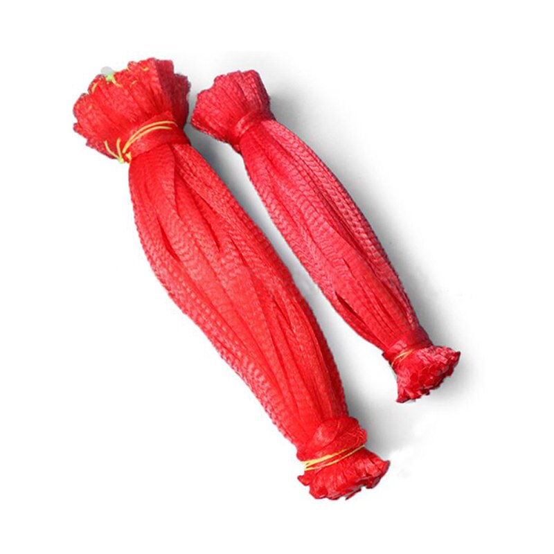 100 sztuk owoce i warzywa opakowanie netto nylonowa siatka tkana torba ekologiczna zagęszczona torba na zakupy sieć ogrodnicza 35/40cm