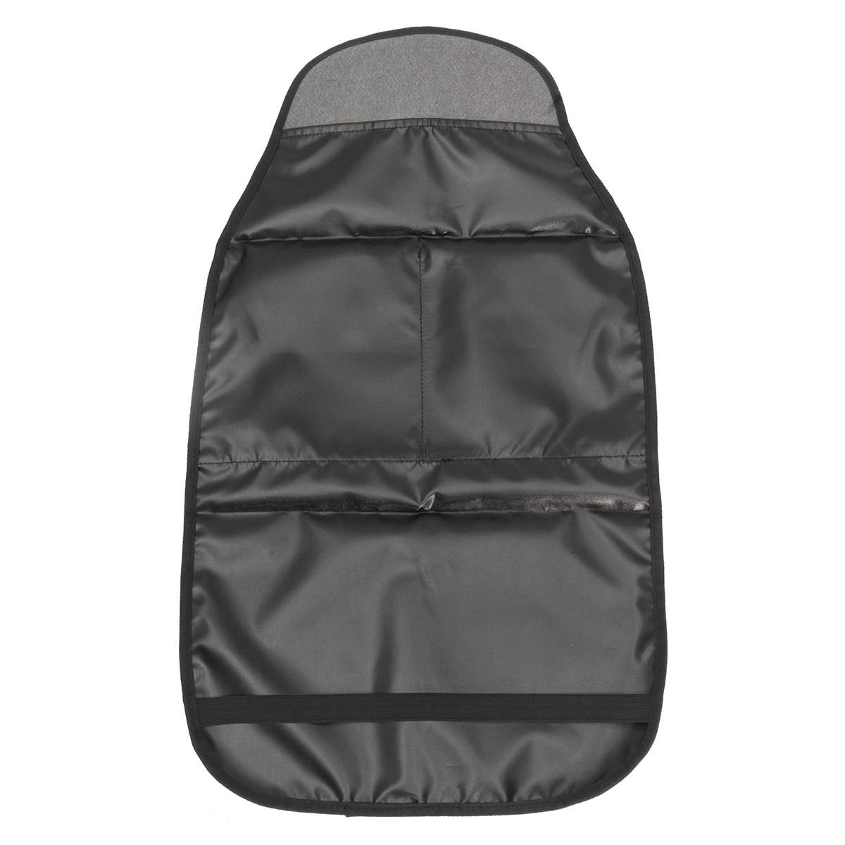 2x Car Back Seat Kick Mat w/ Storage Bag Back Protector Cover Keep Clean Scuff Dirt Protect Black Anti Kid Children Kick Pad