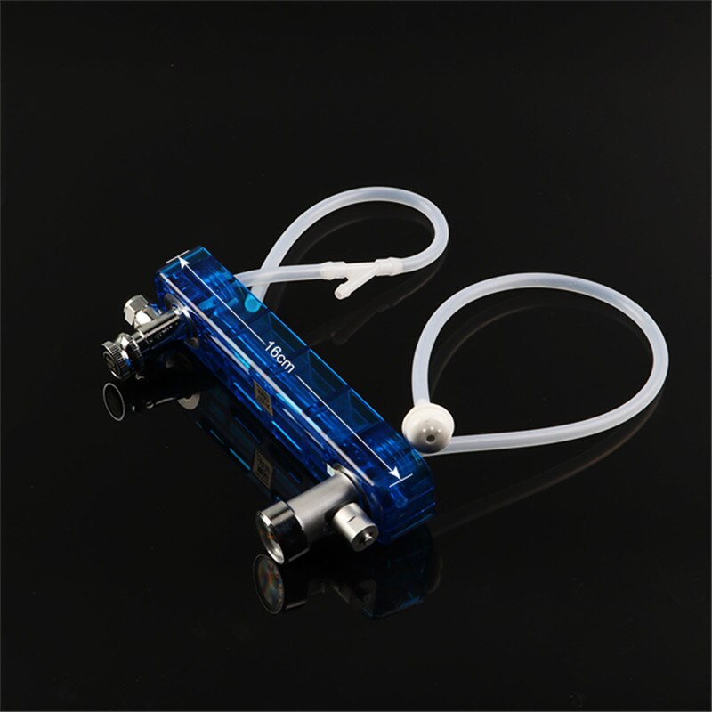 CO2 Generator System Kit with Pressure Guage Safe Vavle Air Flow Adjuster Planted Aquarium CO2 Diffuser
