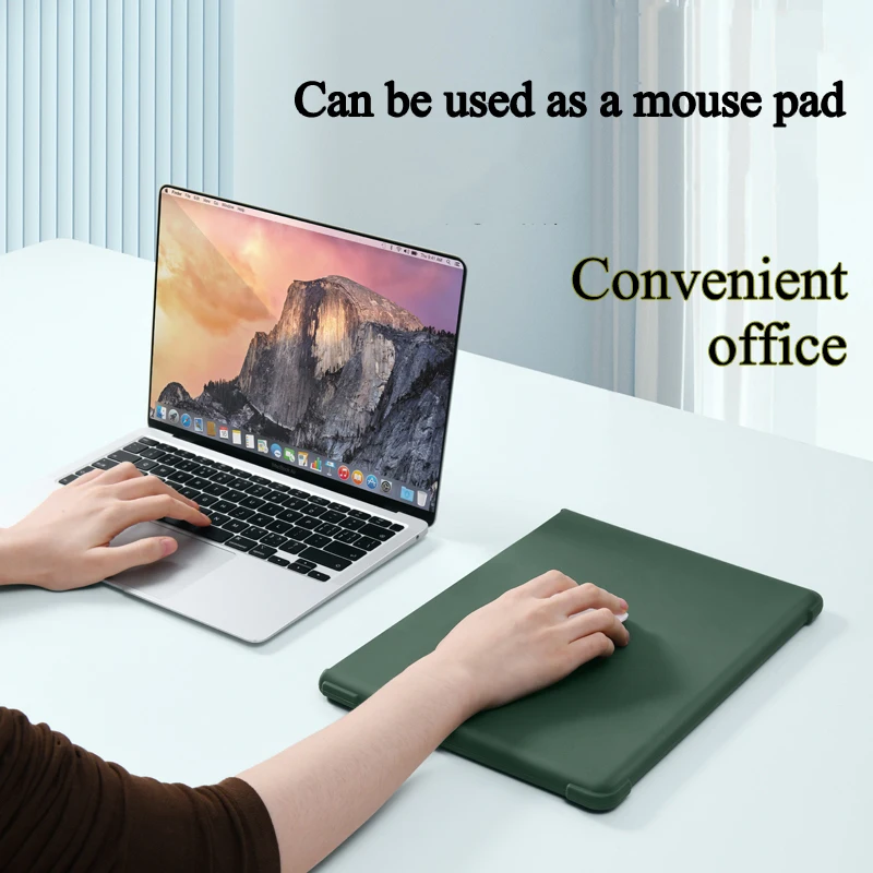 Oatsbasf Silicone Laptop Case Anti-fall and Non-slip Liner Sleeve Bag Laptop Accessories Lightweight and Portable Notebook Cover