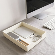 Drawer Storage Box Desktop Stackable Paper Document Tray Storage Box Home School Office Stationery Box Organizer