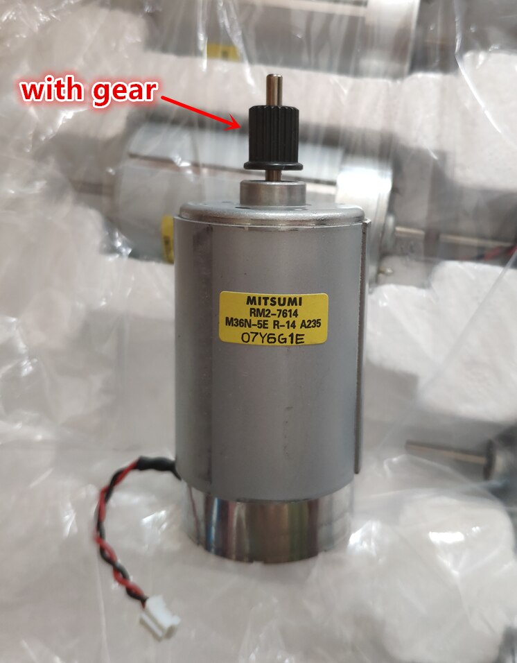 Brand MITSUMI RM2-7614 M36N-5E 36*65mm 24V 3500RPM low speed large torque precision DC motor ~
