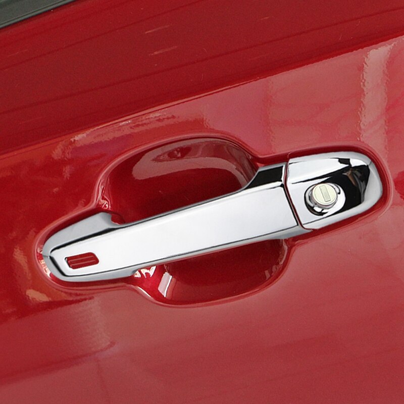 TOP-Poignée De Porte De Voiture Housse de Protection Garniture Autocollant pour Toyota C-HR CHR Équipement ABS Chromé