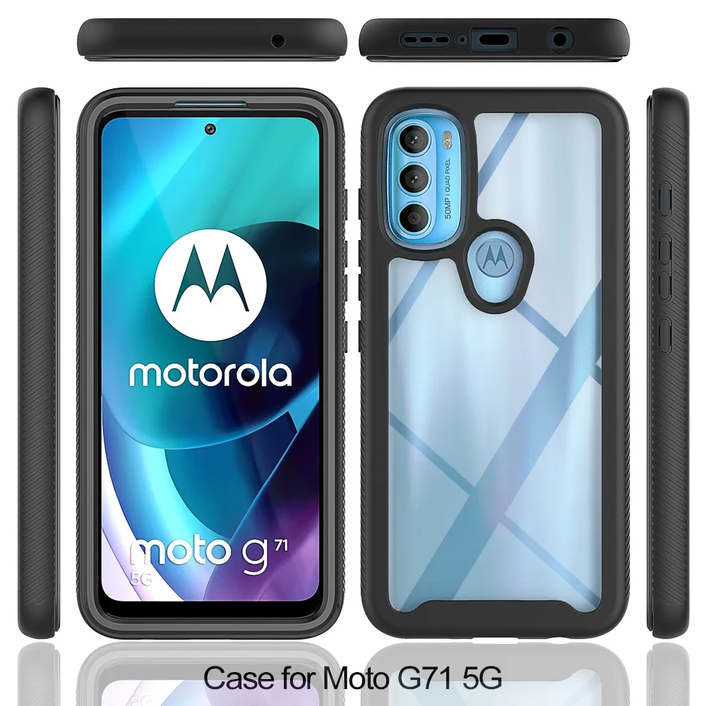 Funda híbrida TPU/PC Sky para Motorola Moto G71 5G Moto G51 5G armadura robusta Fundas Capa dos capas a prueba de golpes carcasa trasera dura