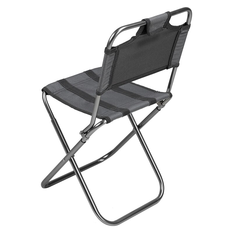 Let udendørs fiskestol af stærk aluminiumslegering nylon camouflage foldbar lille størrelse stol camping vandrestol sæde skammel