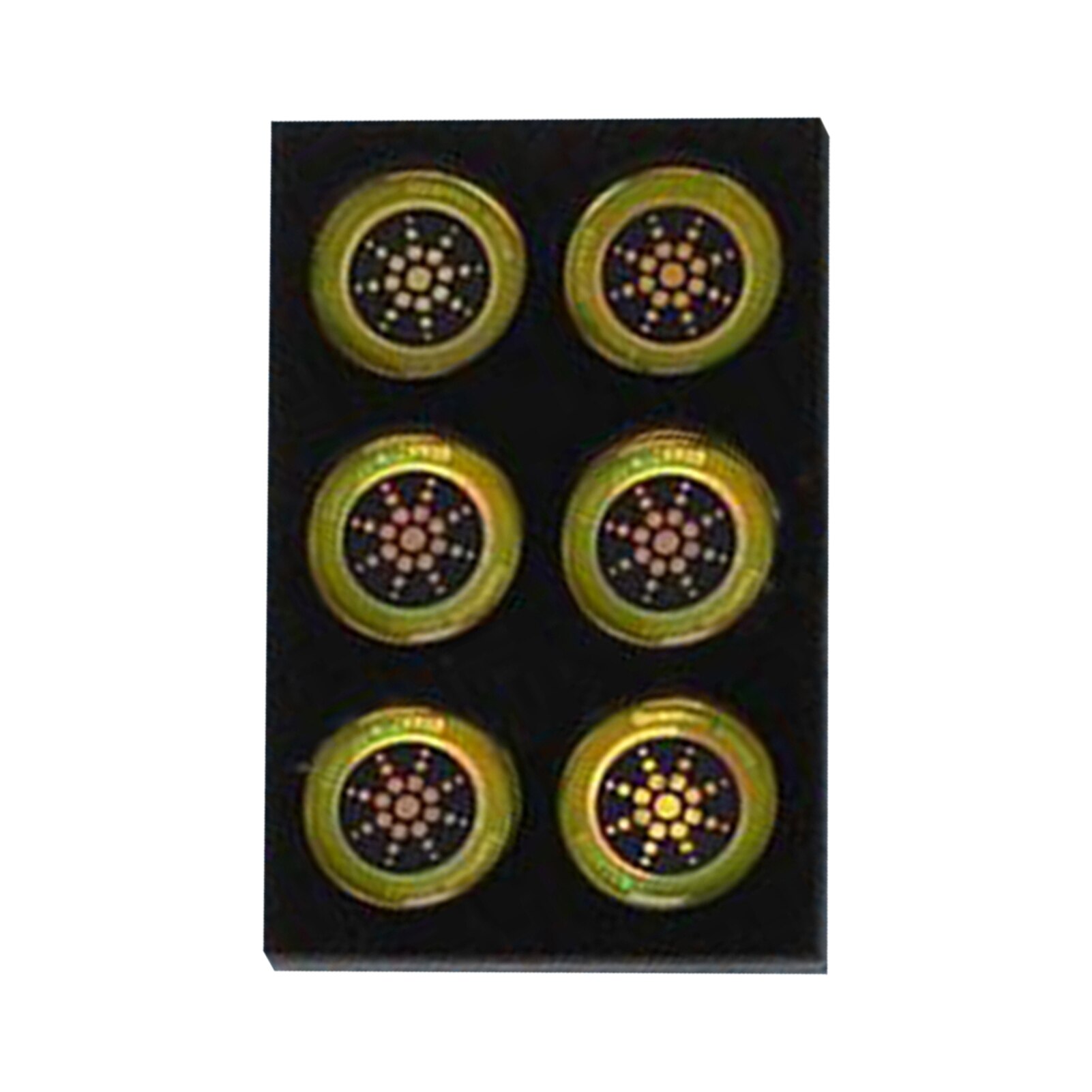 Autocollants Anti-Radiation pour téléphones portables 6 pièces/ensemble, bouclier électromagnétique de forme ronde, patchs anti-ondes électromagnétiques: 1