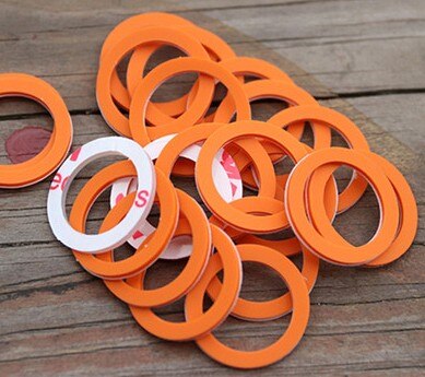 Aankomen 2 Stuks Yoyo Herstel Lijm Yoyo Recycle Stickers Yoyo Accessoires Grote Voor Jojo Minnaar Kerst: orange