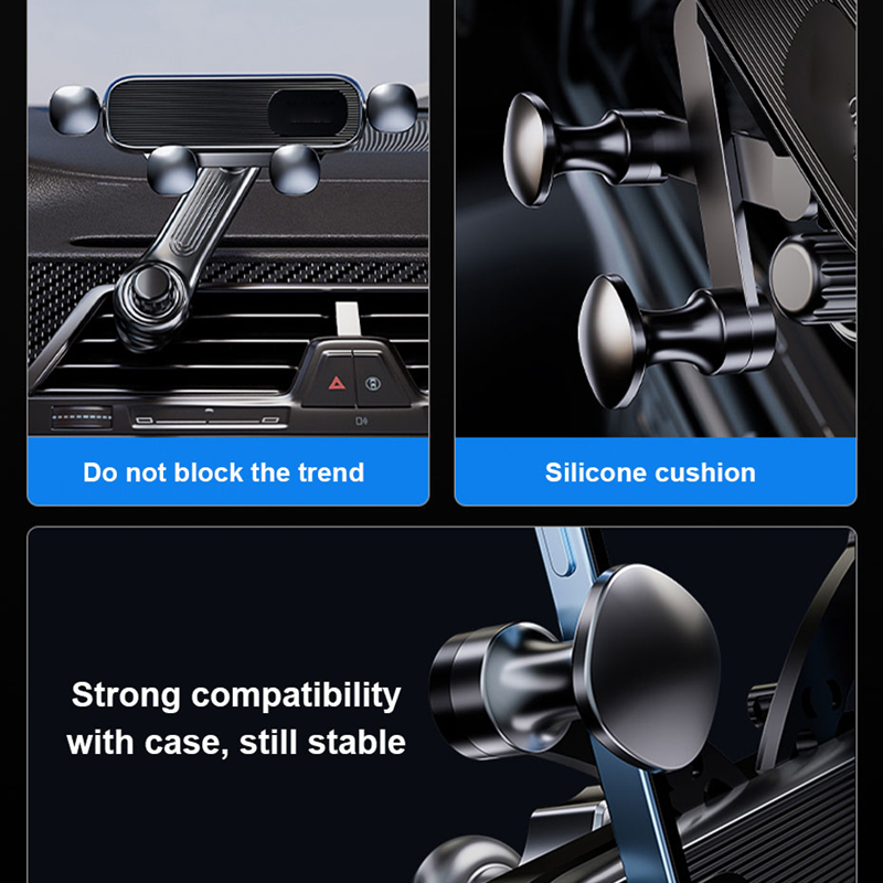 360 ° Drehbarer Handyhalter, Autohalterung, rutschfest, GPS-Navigation, Autohalterung, Ständer, Unterstützung Ich bin Auto, universell für alle Telefone