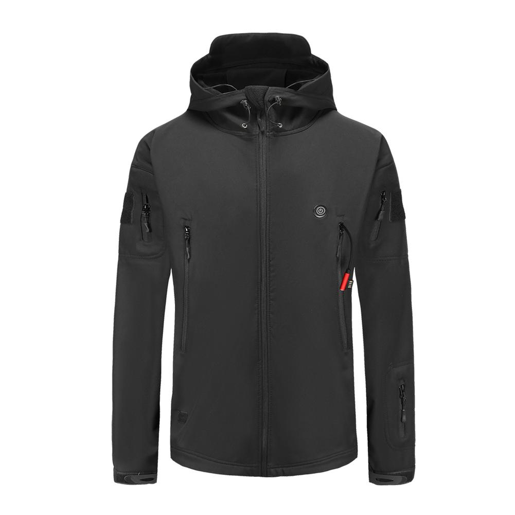 Winter Heating Jacket Three-speed Adjustable Heating Setting Heating Jacket Lightweight Comfortable Clothing for Outdoor Sport