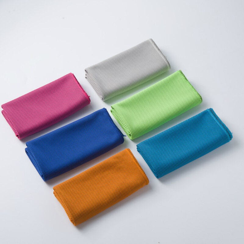 Ice-Cold Towel Quick-Drying Prevention of Heatstroke Color Frozen Towels Cold Sport Towel Beach Towel