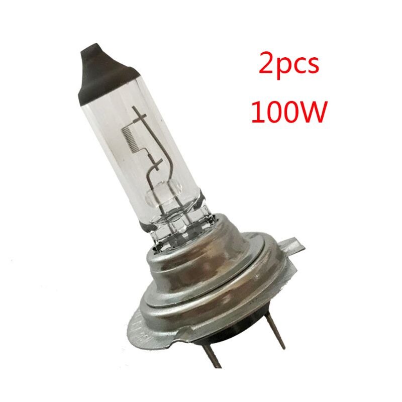2Pcs H7 55W/100W 12V 3500-4500k Xenon Gas Halogen Headlight White Light Lamp Bulbs Car Lights Exterior Auto Light