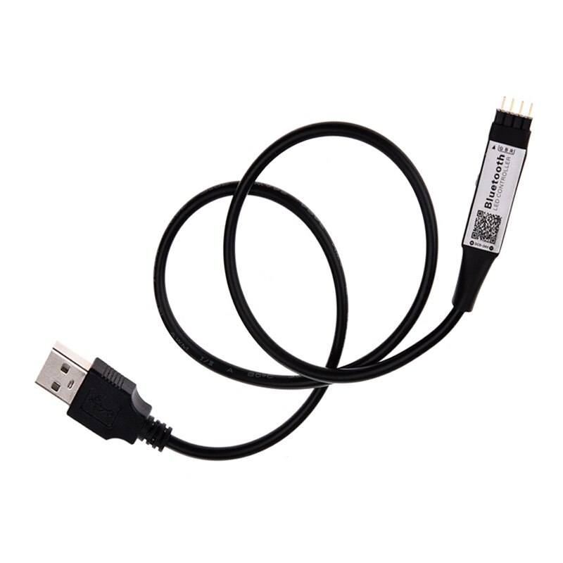 Mini USB DC5V Bluetooth LED RGB Controller Wireless IOS/Android Bluetooth RGBW LED Controller for 2835 5050 RGB LED Strip
