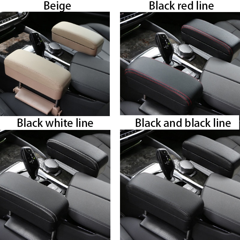 Auto Armsteun Doos Auto Elleboog Rest Universal Auto Seat Gap Organizer Draadloze Lading Armsteun Box Set Opslag Case Auto Accessoires
