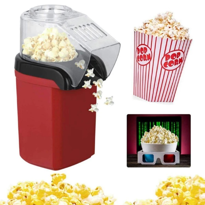 Macchina per popcorn Macchina per popcorn completamente automatica ad alta velocità Macchina per popcorn elettrica per popper ad aria per la cucina domestica