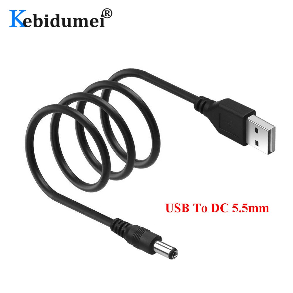 Universeel 5V 2A USB Naar DC 5.5mm 2.5mm USB Power Supply Kabel Snoer Adapter Oplader Jack Plug voor Tablet