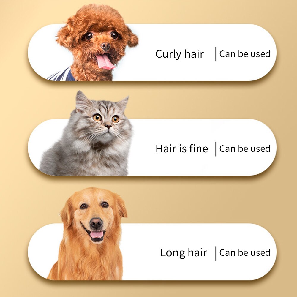 Hond Haar Trimmer Elektrische Huisdier Professionele Grooming Machine Tool Usb Oplaadbare Scheerapparaten Haar Snijder Kat Hond Kapsel Clipper