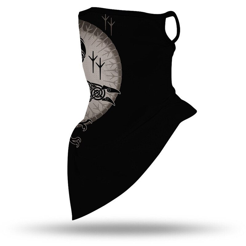 Unisex Bandana Tube Head Scarf Neck Gaiter Face Shield Mouth Cover Triangle Mask Outdoor Breathable Bike Bicycle Motorcycle