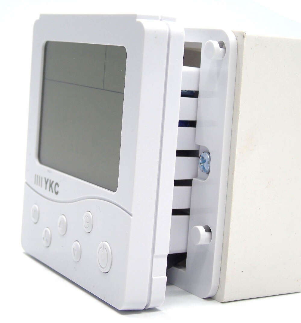 7 day programmable boiler thermostat with gas switch