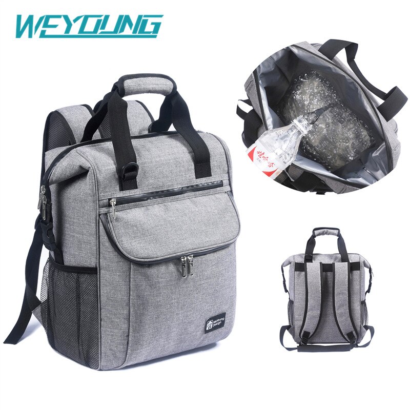 Weyoung Brand Thermal Leakproof Thickened Cooler Backpack Bag Large Waterproof Insulated Picnic Backpack Refrigerator Bag