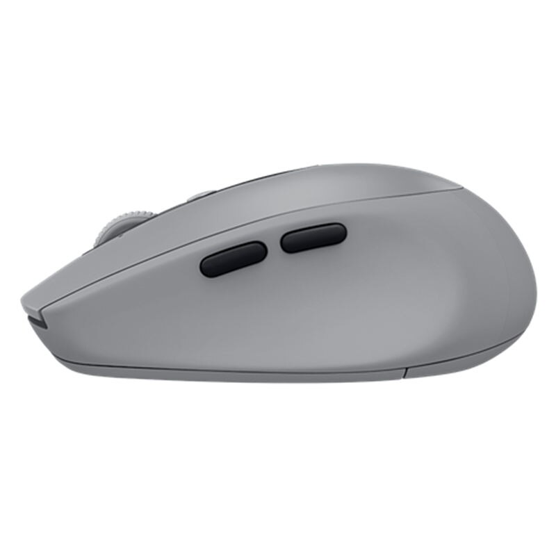 Souris sans fil d'origine Logitech M590, fédérateur Bluetooth double ordinateur portable flux souris sans fil Mouse2.4g: GRAY
