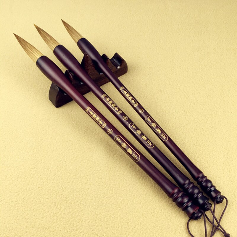 Chinesische Kalligraphie Pinsel Stift einstellen Kalligraphie Regelmäßige Offizielle Skript Pinsel Aquarell Landschaft Malerei Caligrafia Tinta China