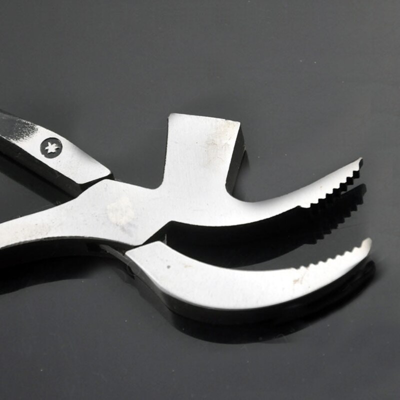 Cast Iron Pliers Shoe Cobbler Leather Working Tool Tack Hammer Repair Shoemaker Material Tools