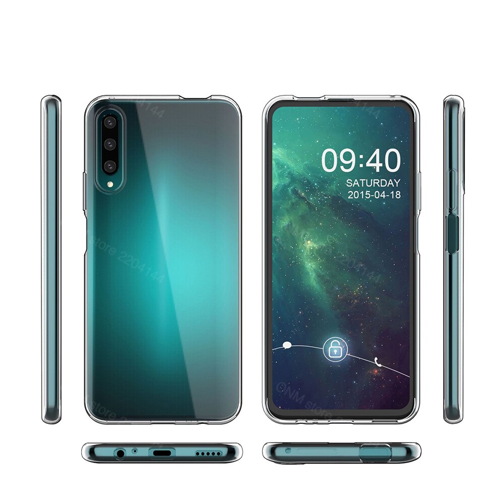 Fall Für Huawei Honor 8X 9X 20 Pro TPU Silicon Klar Ausgestattet Bumper Soft Case Ehre 20 10 9 Lite transparent Zurück Abdeckung