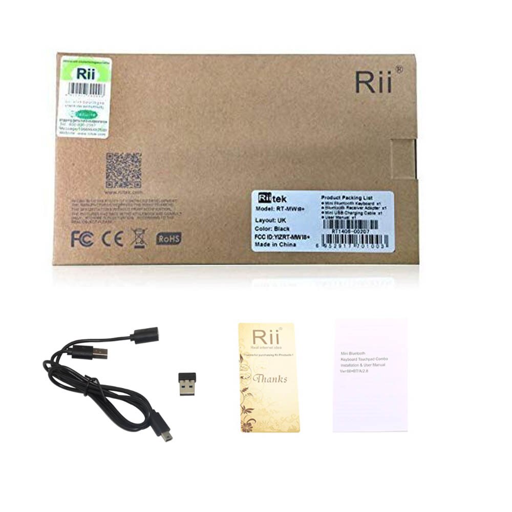 Rii mini i8 + 2.4GHz wireless keyboard backlit i8x Russian English Spanish Hebrew x8 handheld gaming for raspberry pi pc tv box