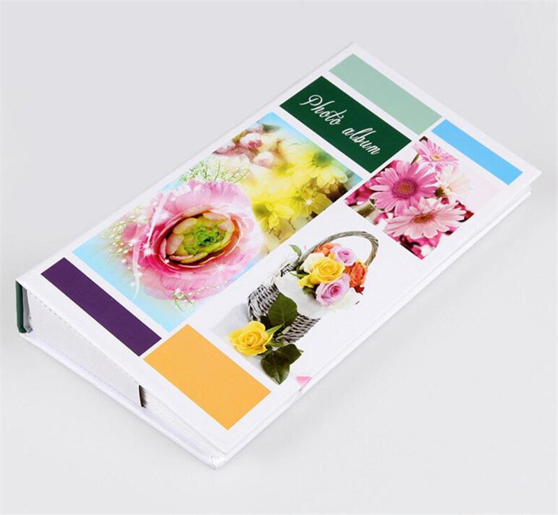 300 Sheets Interleaf Type Scenery Family Photo Album Scrapbook 6 Inch Classical Cartoon Photo Album Kid: style 1