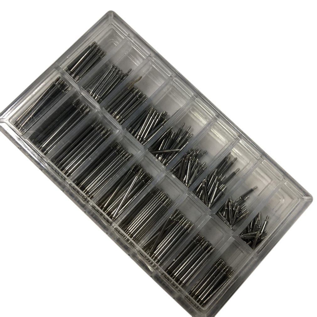 360PCS Boxed Lugs Watch Band Spring Strap Link Pin Remover Set Stainless Watch Wrist Bands Repair Kit