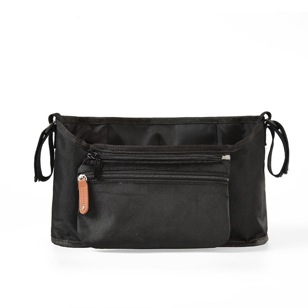 Voor pasgeborenen, luiertas, babytas, flessenhouder, kinderwagen, bekerhouder, kinderwagen organizer, kinderwagen opbergtas: Wit