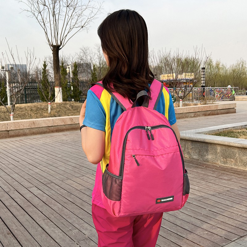 Mochila de deportes al aire libre para mujer, morral de viaje impermeable de gran capacidad para niñas, mochilas escolares casuales simples, verano 2022