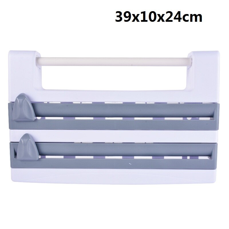 1PC Zauberstab Papier Handtuch Gestell Gewebe Film Konservierungsmittel Halfter wickeln Zinn Folie Spender Speicher Organizer Für Küche Schlecht: A3