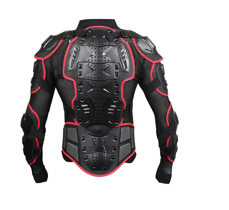 Motorfiets Full Body Armor Motorcross Jacket spine borst bescherming vistuig Motocross Motos Protector MOTo Motorjas